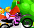Peach Biker