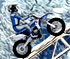 Winter Bike Stunts