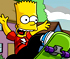 Bart Simpson Skateboarding