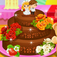 Wedding Chocolate Cake
